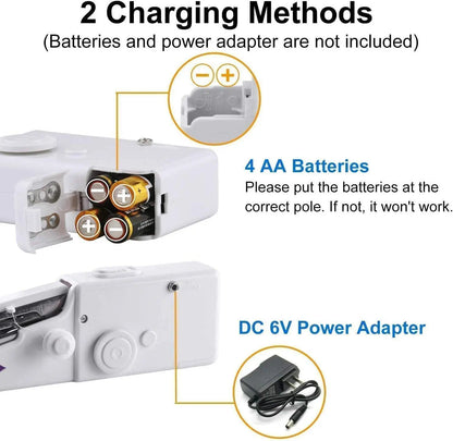 PORTABLE WIRELESS MINI SEWING MACHINE