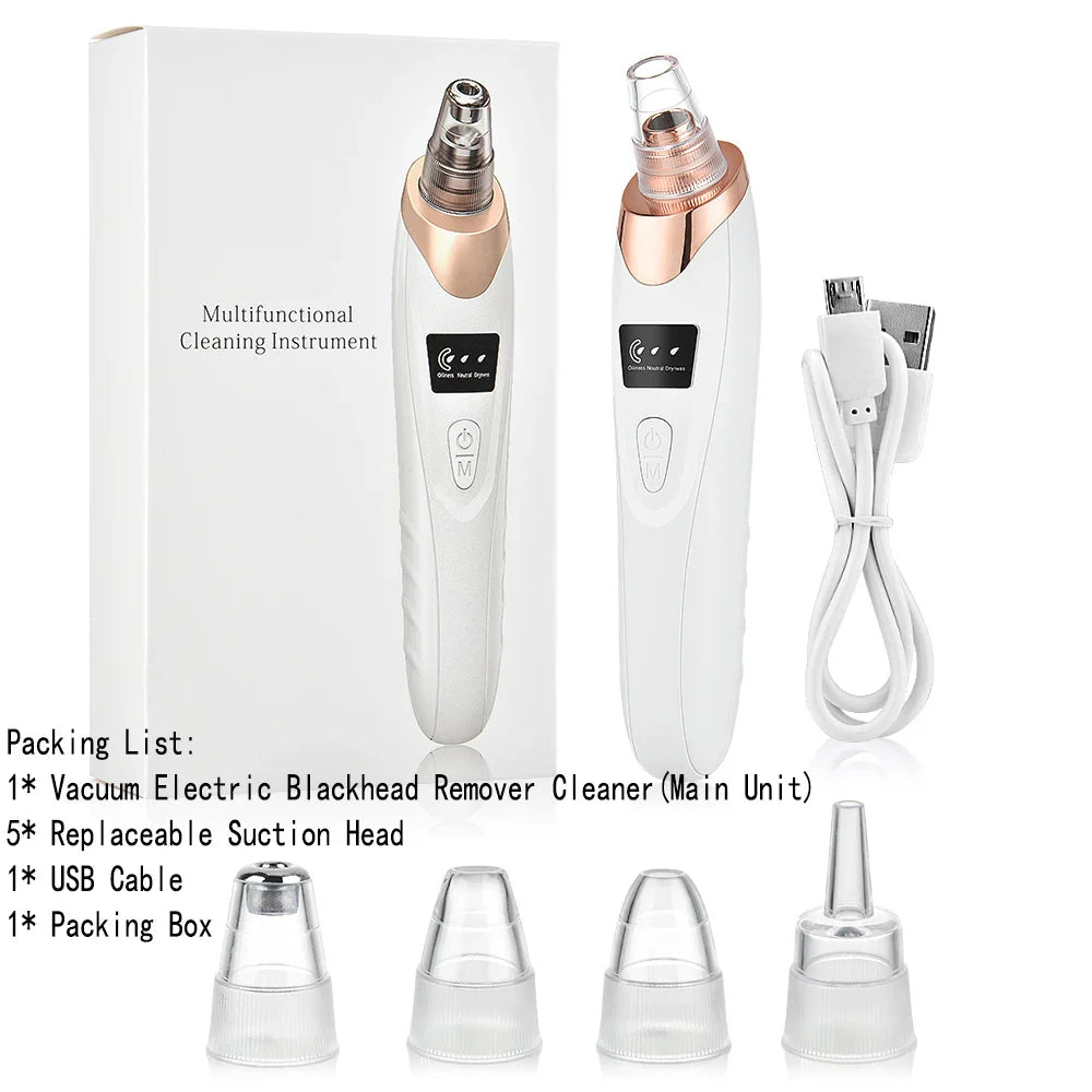 5-in-1 Electric Blackhead Remover & Facial Pore Cleaner