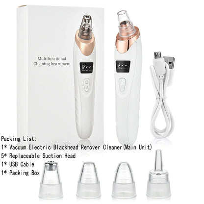 5-in-1 Electric Blackhead Remover & Facial Pore Cleaner