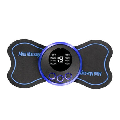 Pack Of 2 Ems Butterfly Portable Neck Massager Rechargeable