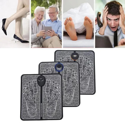 Pack Of 2 Ems Butterfly Portable Neck Massager Rechargeable